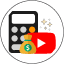 YouTube Money Calculator Icon